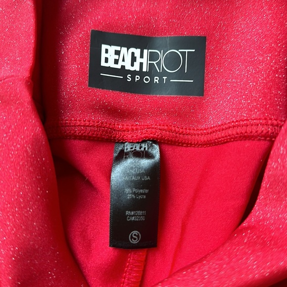 Beach Riot Ayla Glitter Highrise Leggings NWOT - Picture 4 of 5